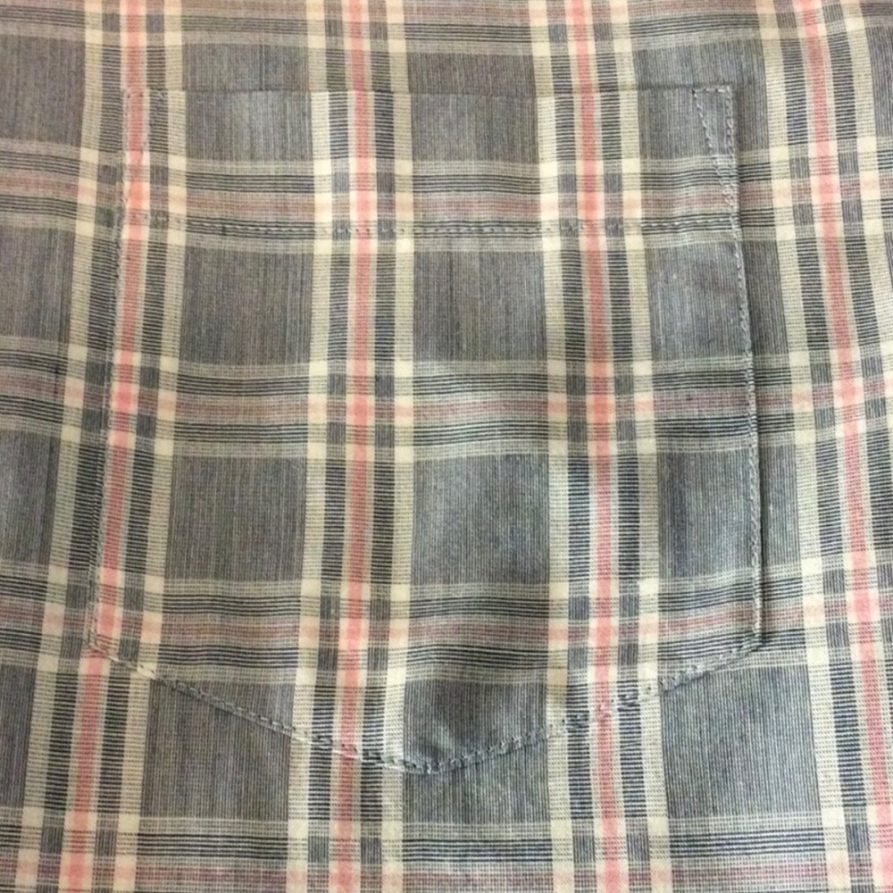 Primark Blue & Red Dress Shirt - Picture 5 of 9